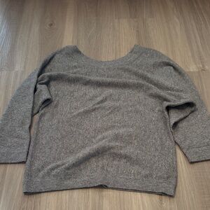 Magaschoni Charcoal Gray Women's Sweater